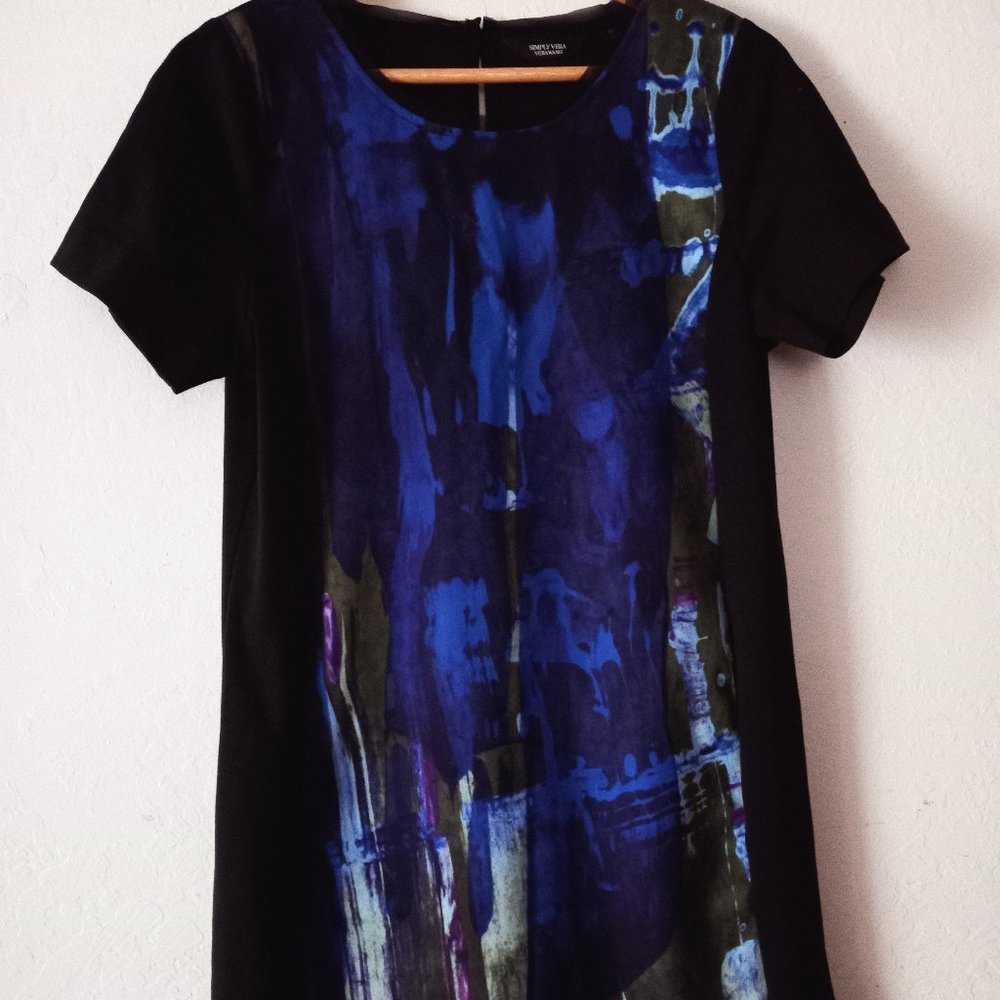 Simply Vera Verawang Abstract Slip Dress EUC Size Med
